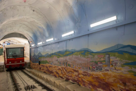 Aztarnak Muralismo y el mural del Funicular de Artxanda (Bilbao)