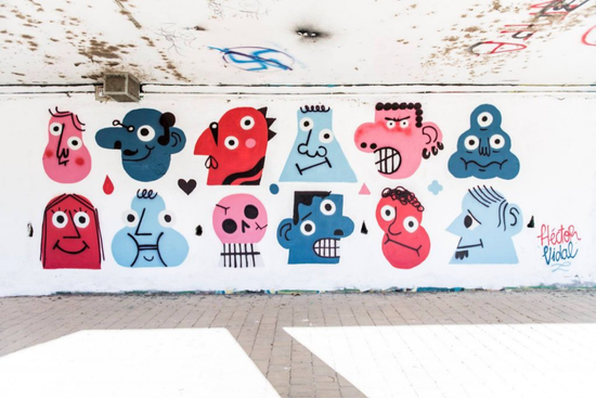 Héctor Vacui: fusionando arte y técnica en grandes murales