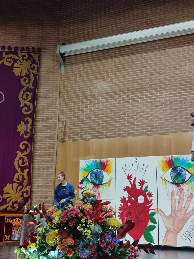 Pintura en vivo PREMIOS EMPRENDEDORA