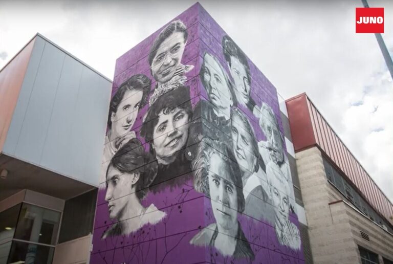 Porta mural No nos borraran