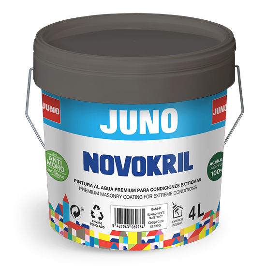 Novokril mate - JUNO - Fabricantes de pintura de interior y exterior